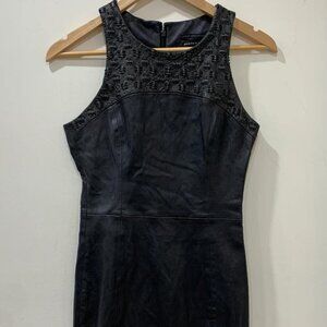 Andrew Marc X Richard Chai genuine leather sheath dress. US size 4